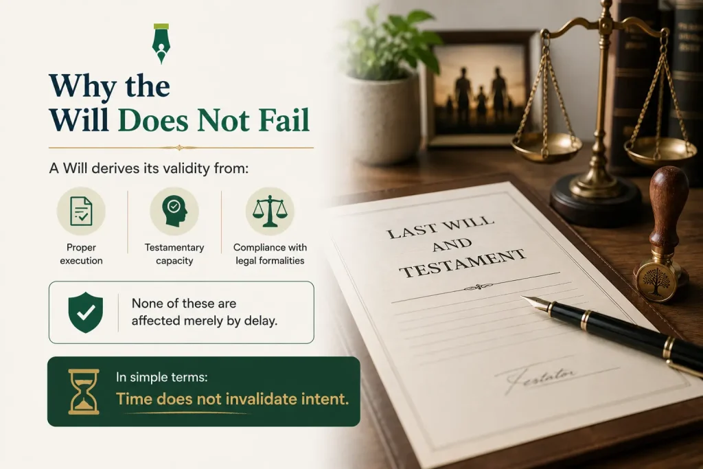 Probate Delay in India Will Validity After Delay Probate of Will India Delayed Probate Legal Issues Indian Succession Act Probate Rules